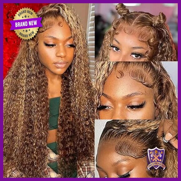 13x6 Deep Wave Lace Front Wig Human Hair Pre Plucked Glueless main image 5